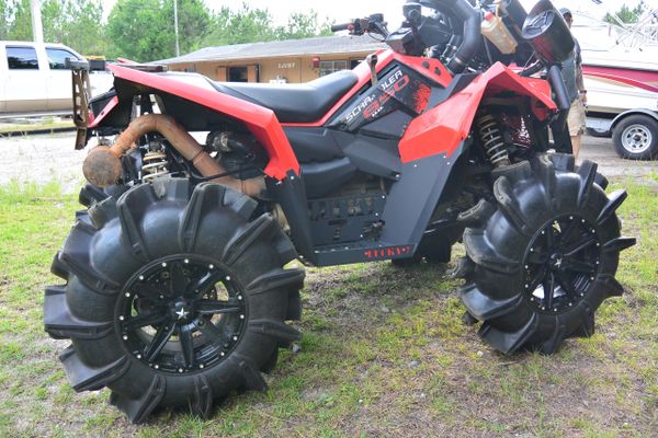 Polaris Scrambler 850 1000 Metal Floorboards