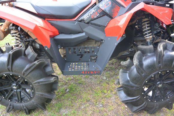 Polaris Scrambler 850 1000 Metal Floorboards