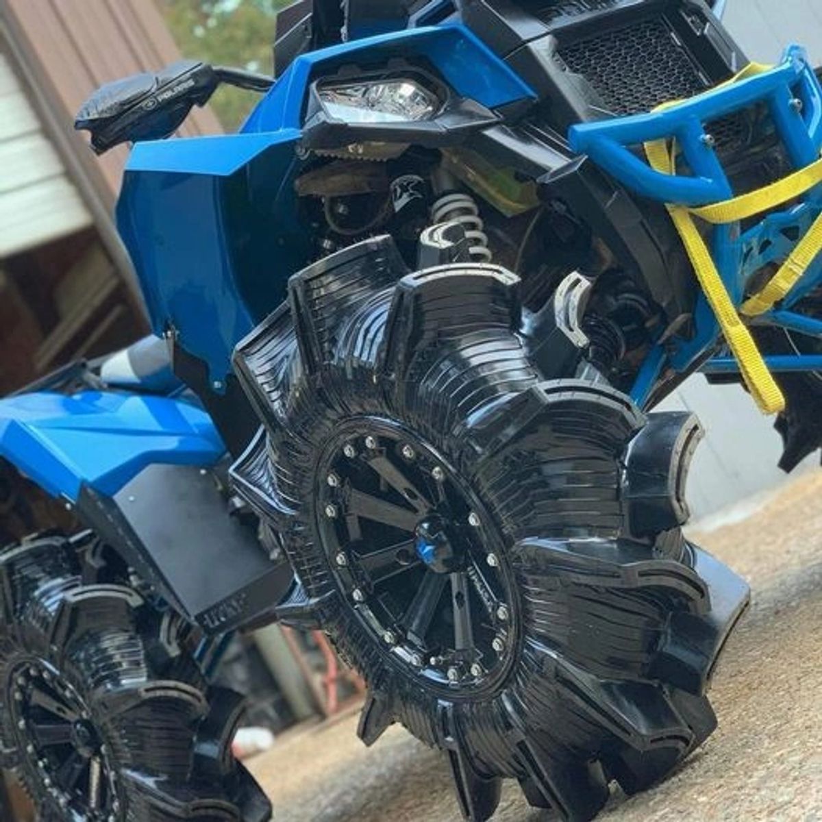 Polaris Scrambler 850 1000 Metal Floorboards