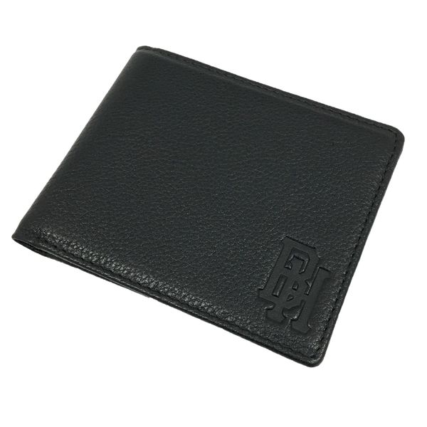 Black Premium Leather Bifold Wallet