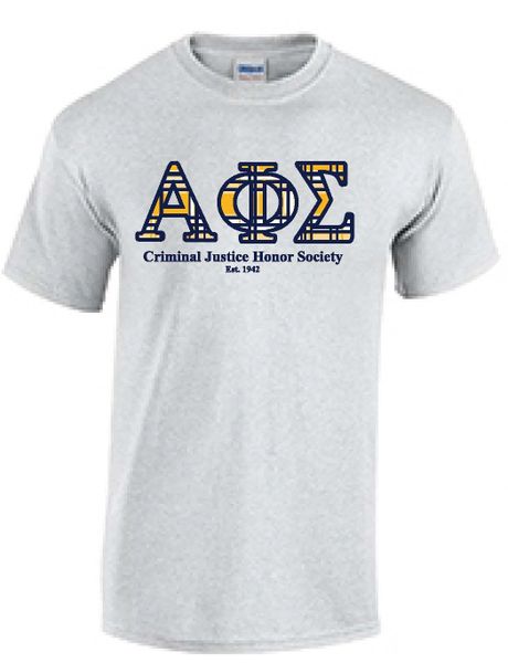 Alpha phi sigma shirts best sale