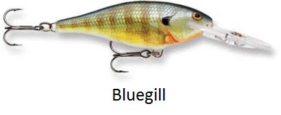 Rapala Shad Rap SR-5 yellow perch