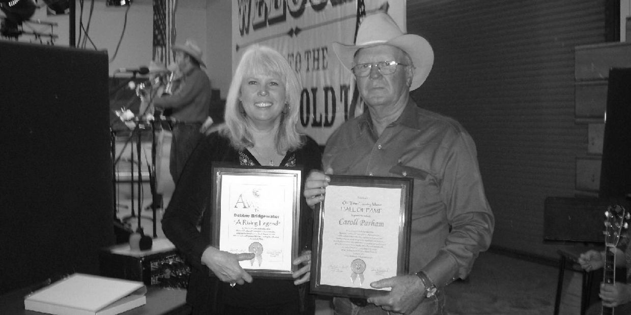 In 2008 we were inducted into the Old Time Country and Bluegrass Hall of Fame in Iowa for contributi