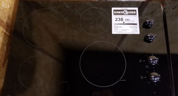 Ge Jp3030djbb 30 Built In Knob Control Electric Cooktop