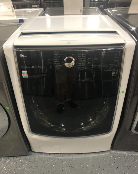 Lg Wm9000hwa Turbowash W On Door Control Panel 5 2 Cu Ft Manufacturer Warranty Scratch Dent Appliance Discount Store Cedar Rapids Ia