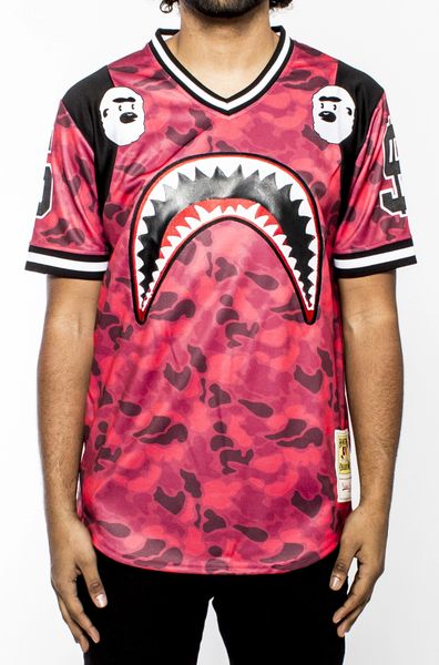 A Bathing Ape Baseball Jersey 2x