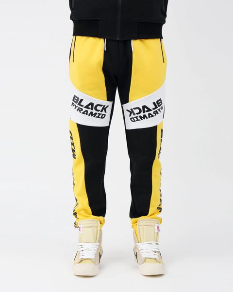 Black Pyramid Moto Quad Track Joggers Turning Point A Hot Spot