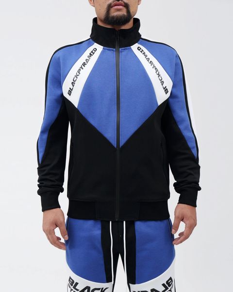 Black pyramid jogging suit hot sale