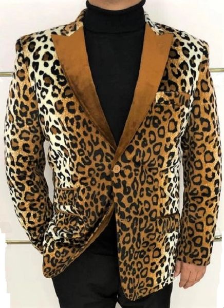 mens leopard jacket