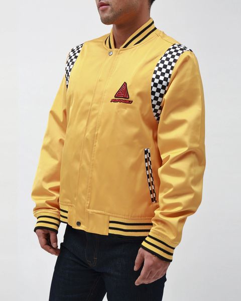 Black pyramid letterman discount jacket