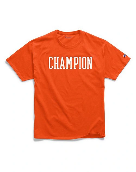 Men's champion hotsell classic jersey tee