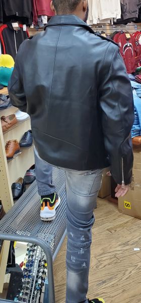 Mason and store cooper moto jacket