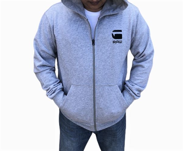 Grey g star discount hoodie