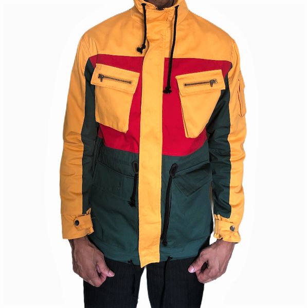 Rebel minds sale windbreaker orange