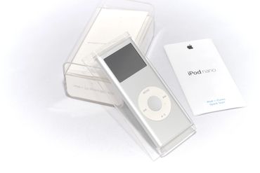 Staged for online sales
Apple iPod