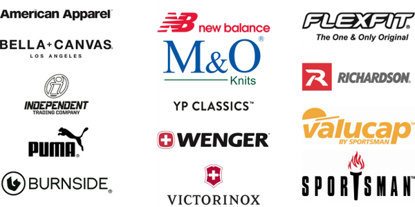 Some of the brands we carry