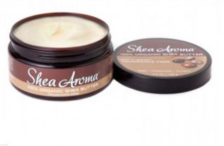 SHEA AROMA: 100% PURE NATURAL CREAMY SHEA BUTTER: FRAGRANCE FREE