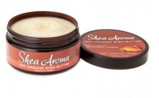 SHEA AROMA: 100% PURE WHIPPED SHEA BUTTER: MIDNIGHT AMBER