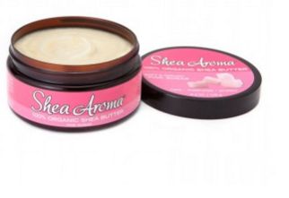 SHEA AROMA: 100% PURE NATURAL WHIPPED SHEA BUTTER: PINK SUGAR