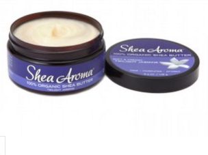 SHEA AROMA: 100% PURE WHIPPED SHEA BUTTER: TWILIGHT JASMINE