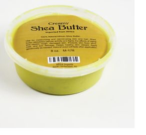 Creamy African Shea Butter: Yellow 8 oz.