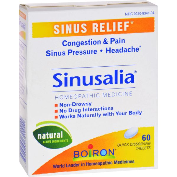 Boiron Sinusalia Sinus Pain - 60 Tablets