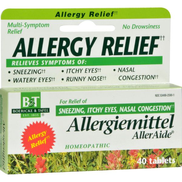 Boericke and Tafel Allergiemittel AllerAide - 40 Tablets