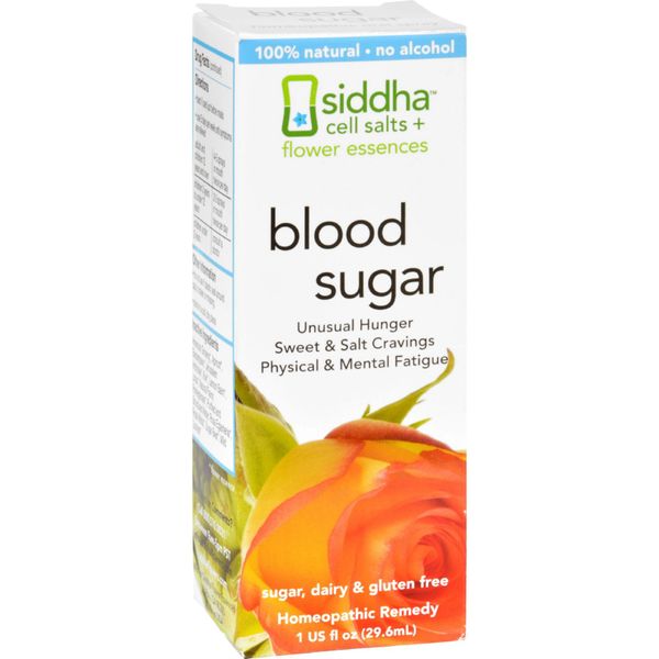 Siddha Flower Essences Blood Sugar - 1 fl oz