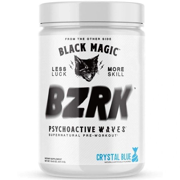 Black Magic Supply BZRK PreWorkout, Crystal Blue Flavour