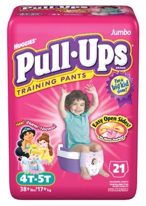 Rite Aid Girl Training Pants - Large, 3T-4T, 23ct