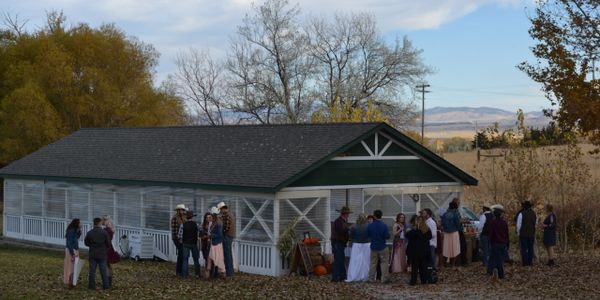 The reception pavilion @thecookmansion.