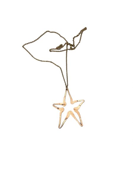 Pendant Medium Copper Starfish