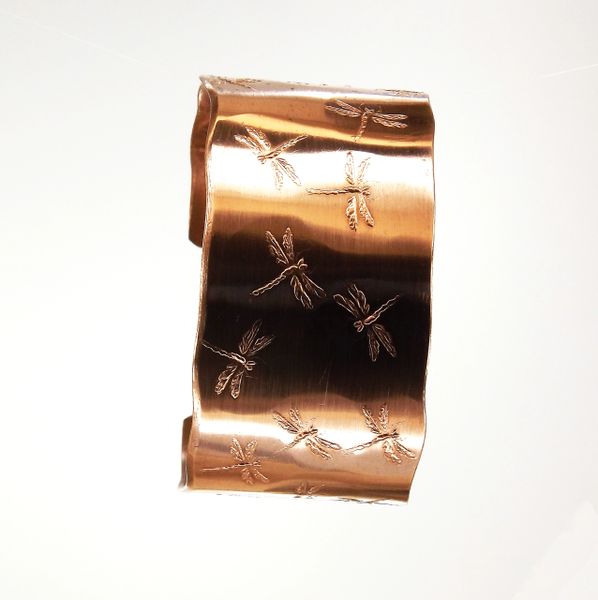 Dragonfly Cuff 6 Copper