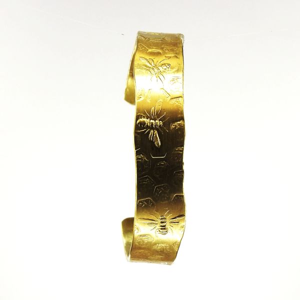 Bee Cuff 2 (brass)