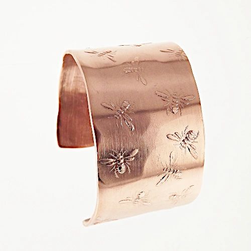 Bee Cuff 6 Copper