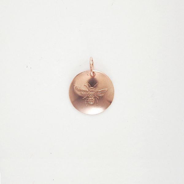 Bee Pendant 4 Copper