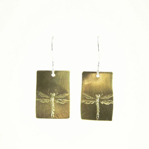 Dragonfly Earring 6 Brass