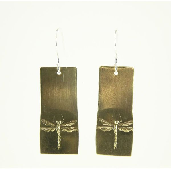 Dragonfly Earring 7 Brass