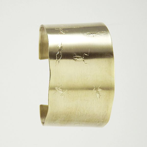 Frog Cuff 1 Brass