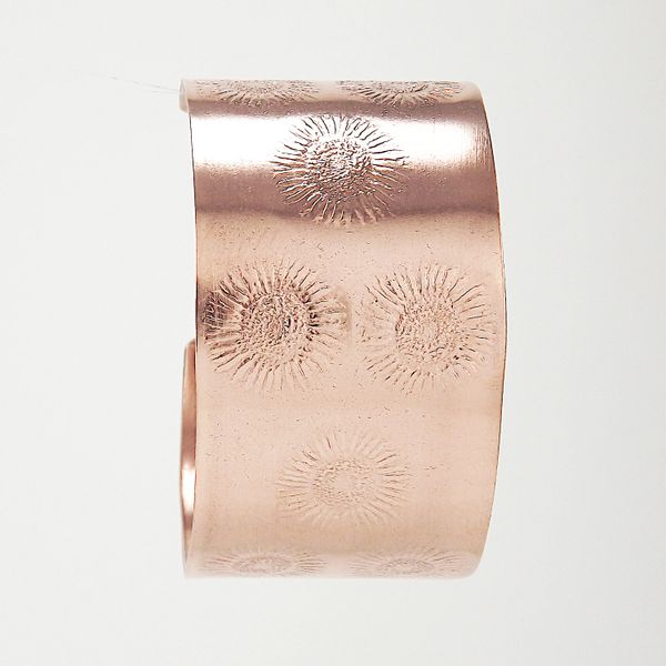 Sunflower Cuff 1 Copper