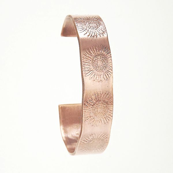 Sunflower Cuff 2 Copper