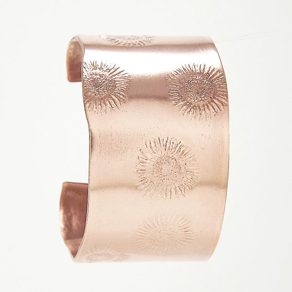 Sunflower Cuff 6 Copper