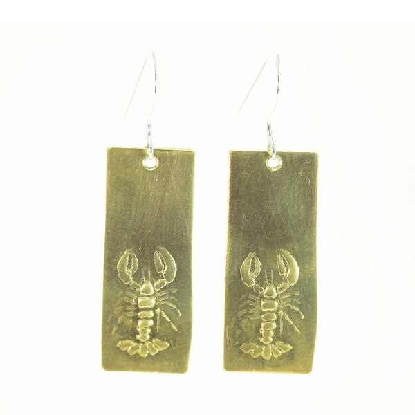 Lobster Earring 7 Brass