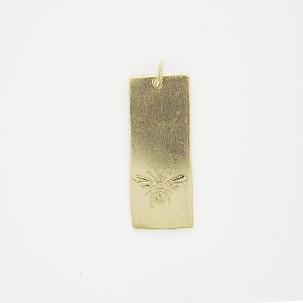 Bee Pendant 7 Brass