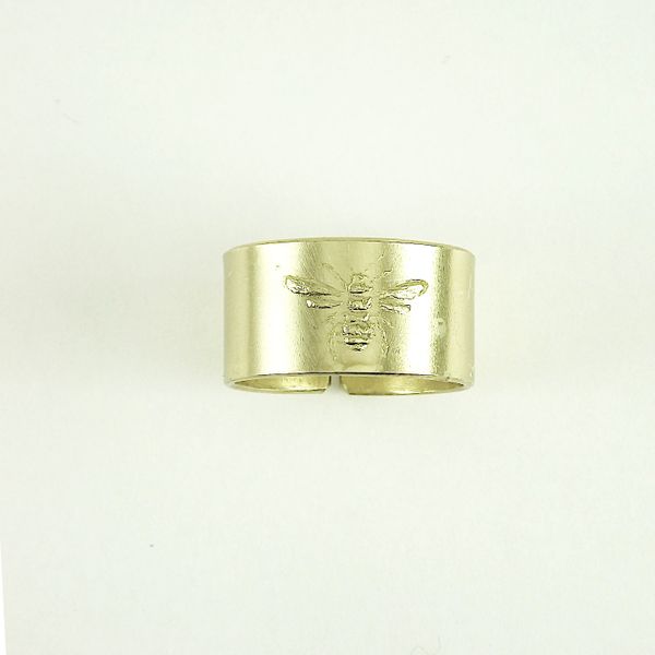 Bee Ring 2 Brass