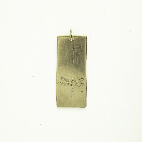 Dragonfly Pendant 7 Brass