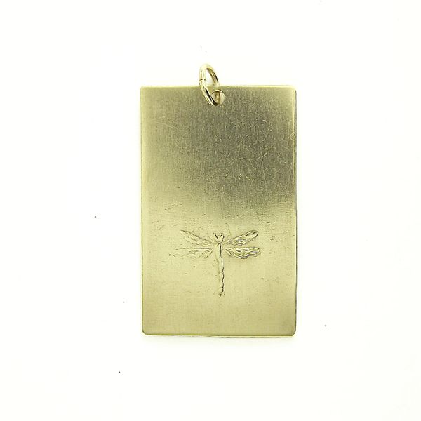 Dragonfly Pendant 8 Brass