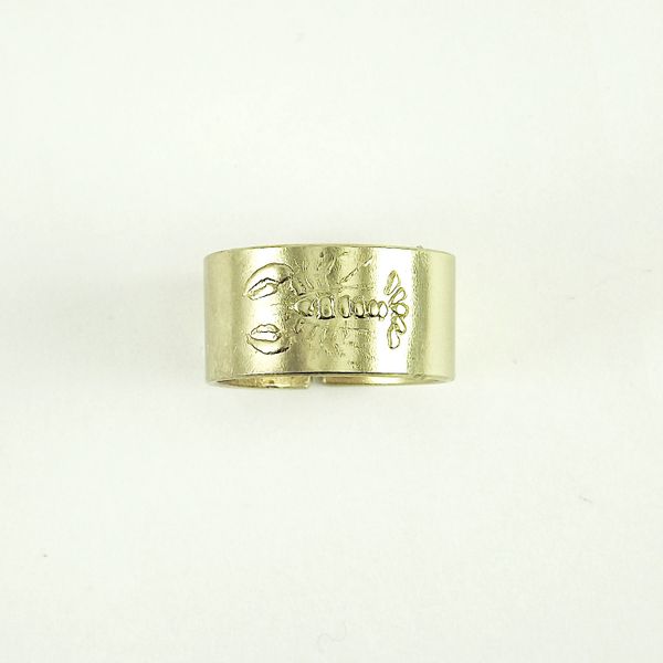 Lobster Ring 1 Brass