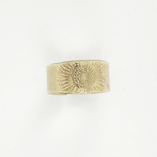 Sunflower Ring 1 Brass