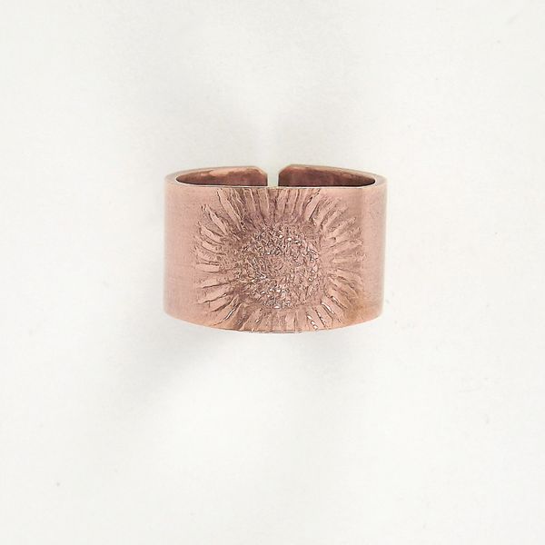 Sunflower Ring 2 Copper